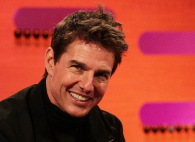 Tom Cruise's rage face