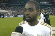 VIDEO: Dyer expresses disappointment at Swansea penalty snub