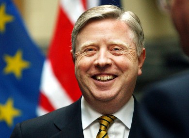 Pat Cox (file photo)