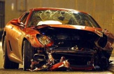 Which of you weirdos is going to buy Ronaldo’s wrecked car on Ebay?