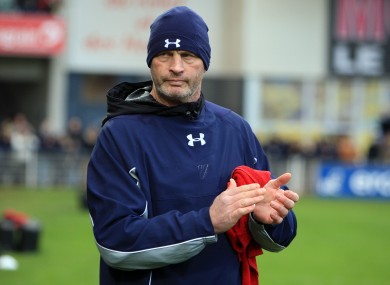 No interest: ASM Clermont Auvergne coach Vern Cotter.