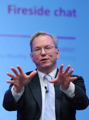 Google boss Eric Schmidt