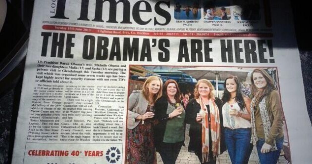 Embarrassing ‘Obama in Ireland’ headline fail