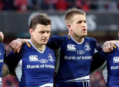 Brian O'Driscoll's 13 jersey at Leinster may be filled by Luke Fitzgerald.