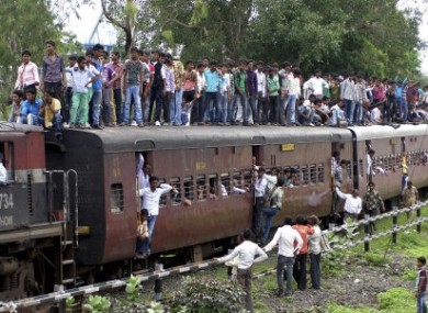 File Image of an Indian Train