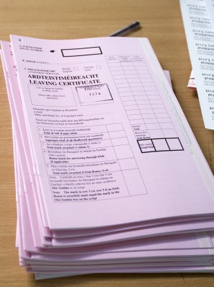 Leaving Certificate answer books
