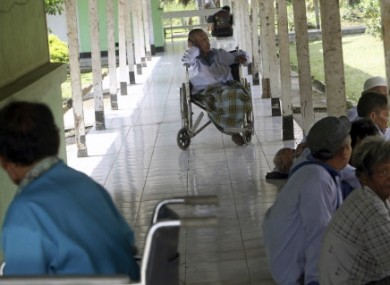 A leprosy hospital in Indonesia