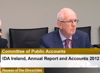 CEO of IDA Ireland Barry O'Leary.