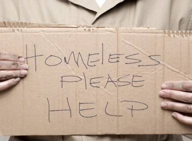 Homeless person