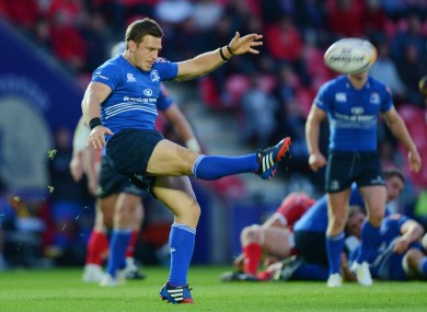 Ex-Newcastle Falcon's fly half Jimmy Gopperth scored 22 of Leinster's 42 points.