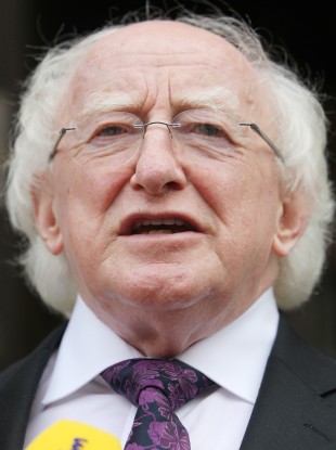 President Michael D Higgins