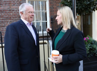 Peter Mathews and Lucinda Creigton.