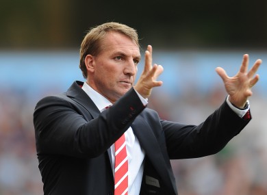 Case for defence: Rodgers returns to the Liberty Stadium with his Liverpool side on MNF.