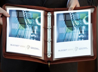 Last year's Budget