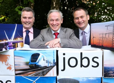 Richard Bruton welcomes the jobs at Byrne Looby