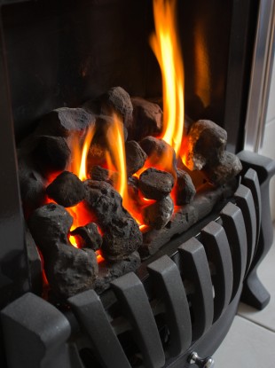 Gas fire