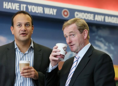 The man on the right definitely isn't representing the government in the Seanad referendum debate tonight