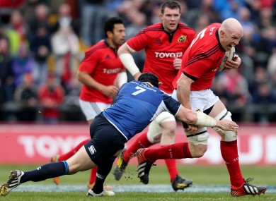 Paul O'Connell will have an important part to play tomorrow.