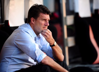 Swansea City's manager Michael Laudrup.